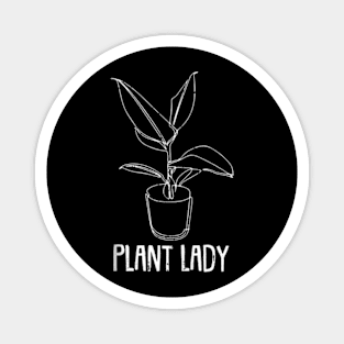 Plant Lady Mom Florist Garden-Er Gardening Mama Mommy Mother Magnet